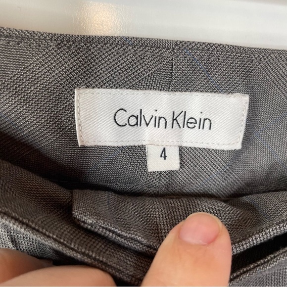 Calvin Klein Gray Dress Pants Size 4 - Picture 5 of 6